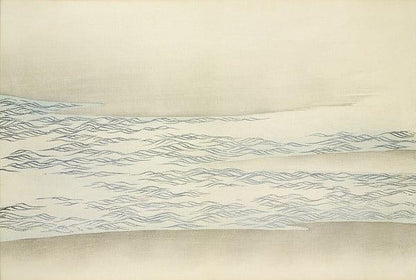 Abstract Ocean waves (1900s) | Kamisaka Sekka painting