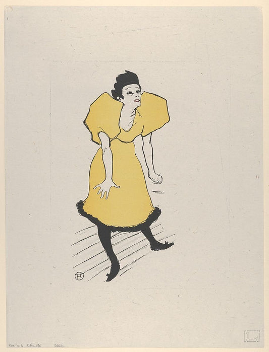 Polaire (1890s) | Toulouse Lautrec prints Posters, Prints, & Visual Artwork The Trumpet Shop   