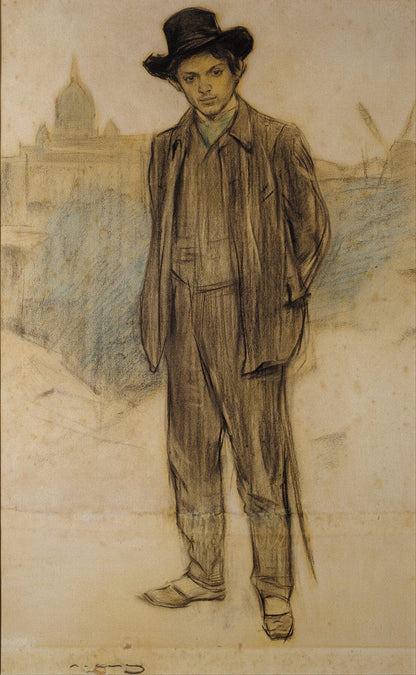 Pablo Picasso (1900s) | Ramon Casas