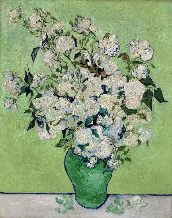 Van Gogh Roses print (1890s) Posters, Prints, & Visual Artwork The Trumpet Shop   