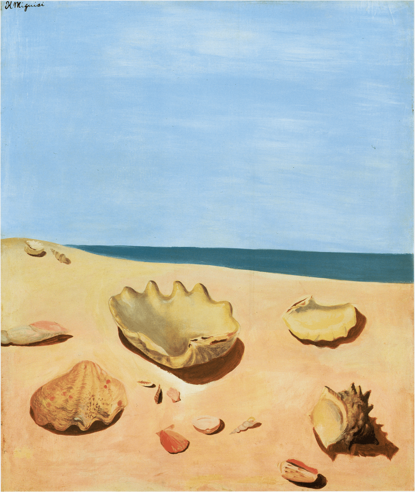 Seashell artwork (1930s) | Migishi Kotaro Posters, Prints, & Visual Artwork The Trumpet Shop   