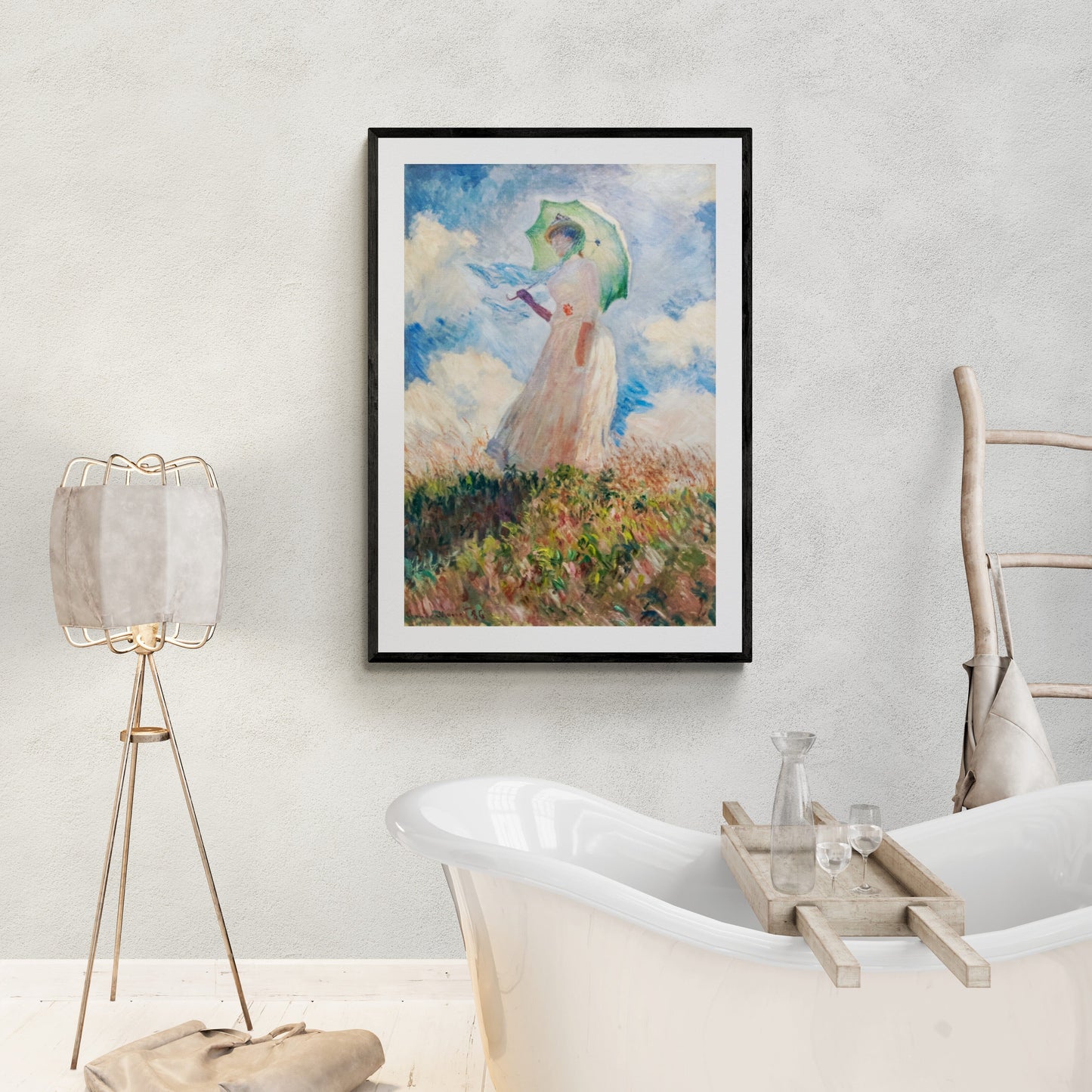 Suzanne (1800s) | Vintage bathroom prints | Claude Monet Posters, Prints, & Visual Artwork The Trumpet Shop   