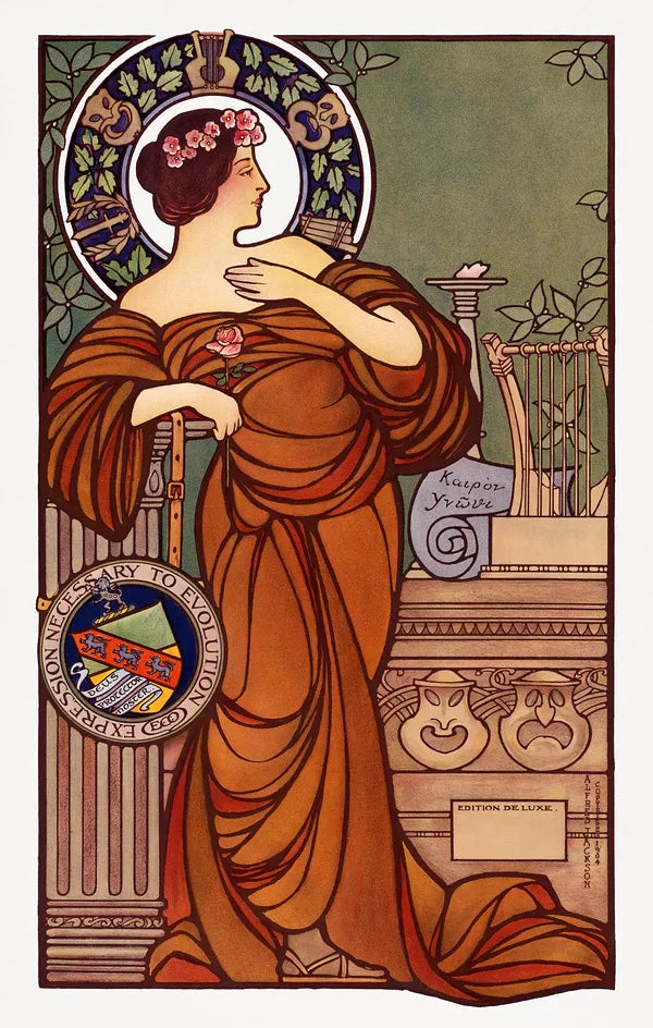 College of Oratory art print (1904) | George H Walker & Co  The Trumpet Shop   