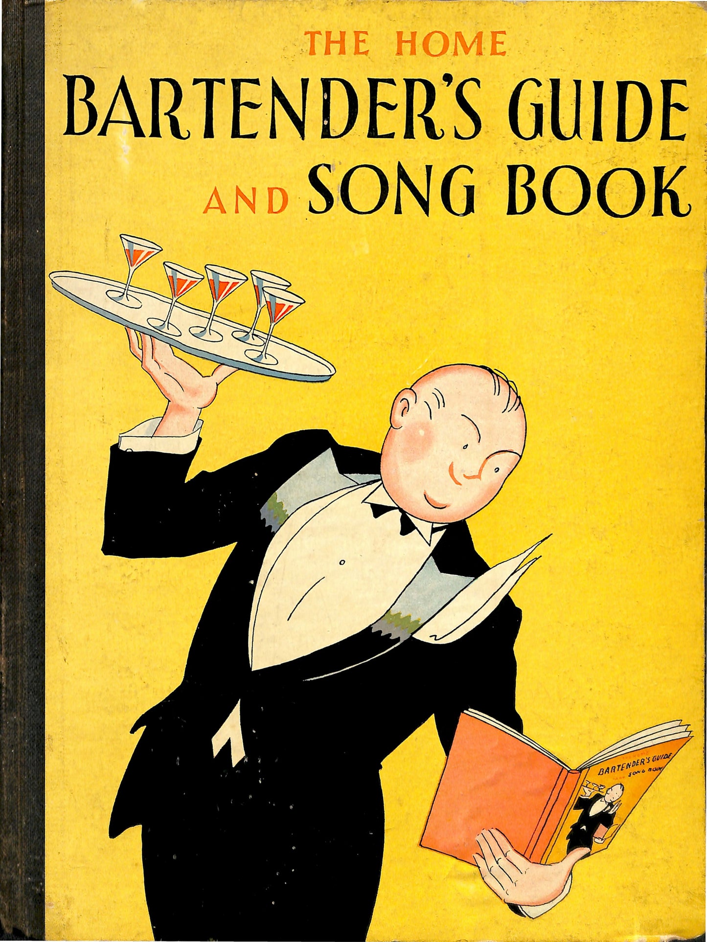Home Bartender's Guide and Song Book art print (1930)  The Trumpet Shop   