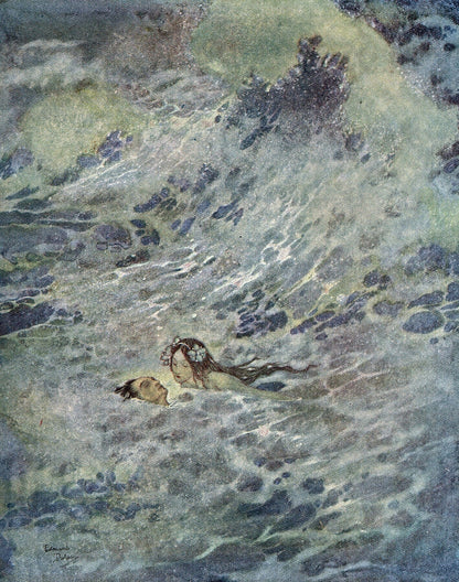 Edmund Dulac Mermaid (1900s)