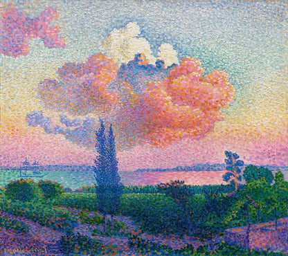 The Pink Cloud (1890s) | Henri-Edmund Cross | Office wall art Posters, Prints, & Visual Artwork The Trumpet Shop   