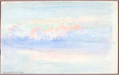 Venice Clouds (1900s) | George Elbert Burr