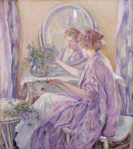 Violet Kimono (1900s) | Purple wall art prints | Robert Reid Posters, Prints, & Visual Artwork The Trumpet Shop   